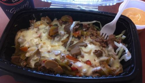 Jersey Mike’s Chicken Philly Cheese Steak Sub in a Tub