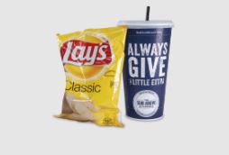 Jersey Mike's Giant Drink & Chips