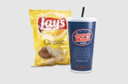 Jersey Mike's Regular Drink & Chips