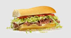 Jersey Mike's Roast Beef and Provolone